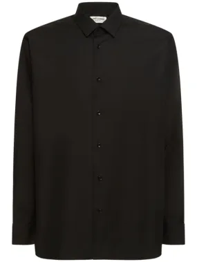 Saint Laurent   COTTON POPLIN SHIRT 