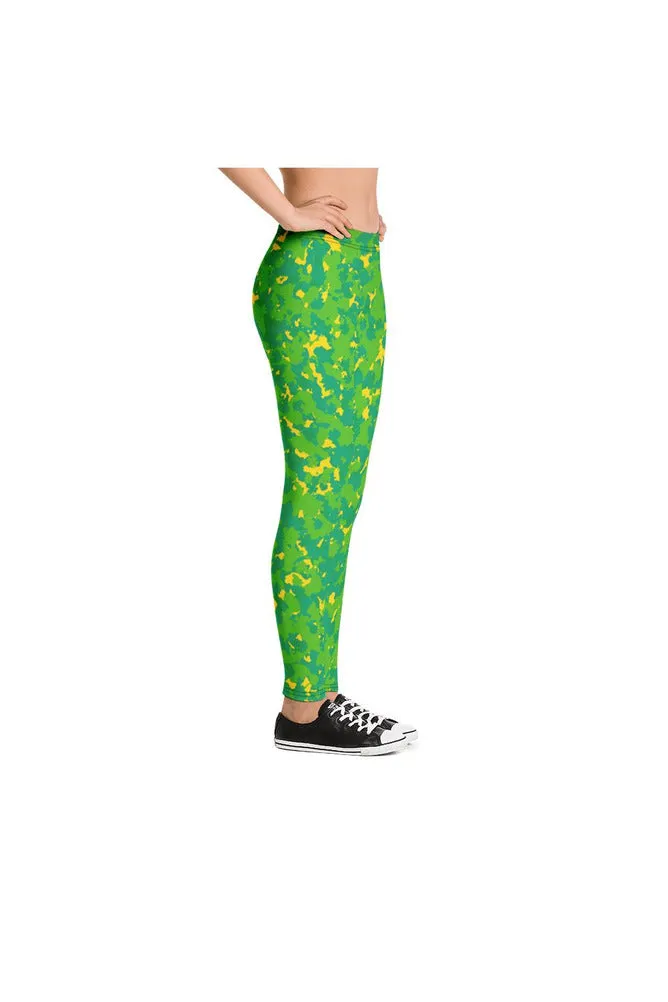 Saint Patrick's Day Camouflage Leggings