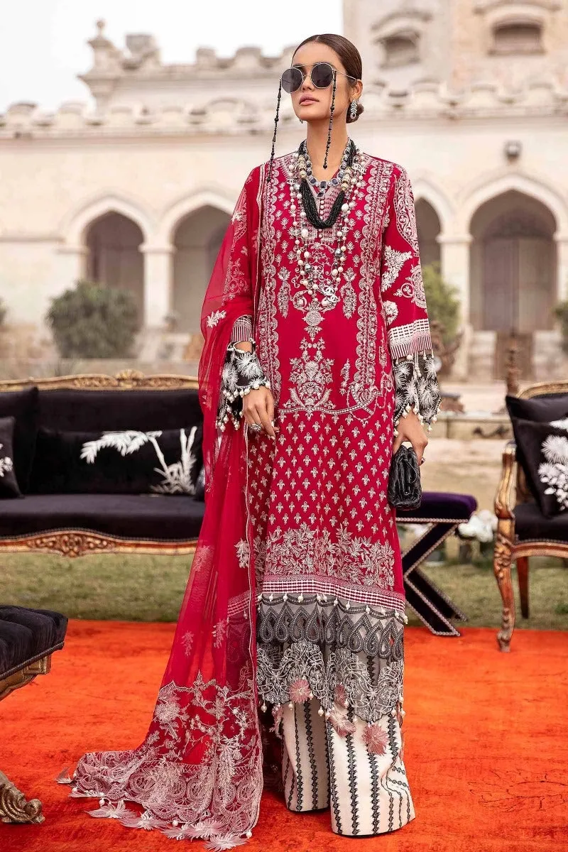 Sana Safinaz Luxury Lawn Collection 2021 – 09A-CJ