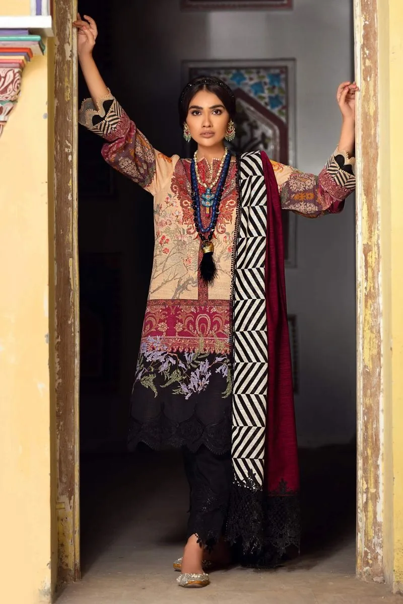 Sana Safinaz Mahay Winter Collection 2020 – 2B-Q