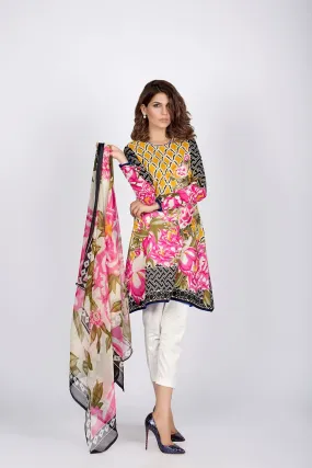 Sana Safinaz Muzlin Lawn Collection – M1-15B