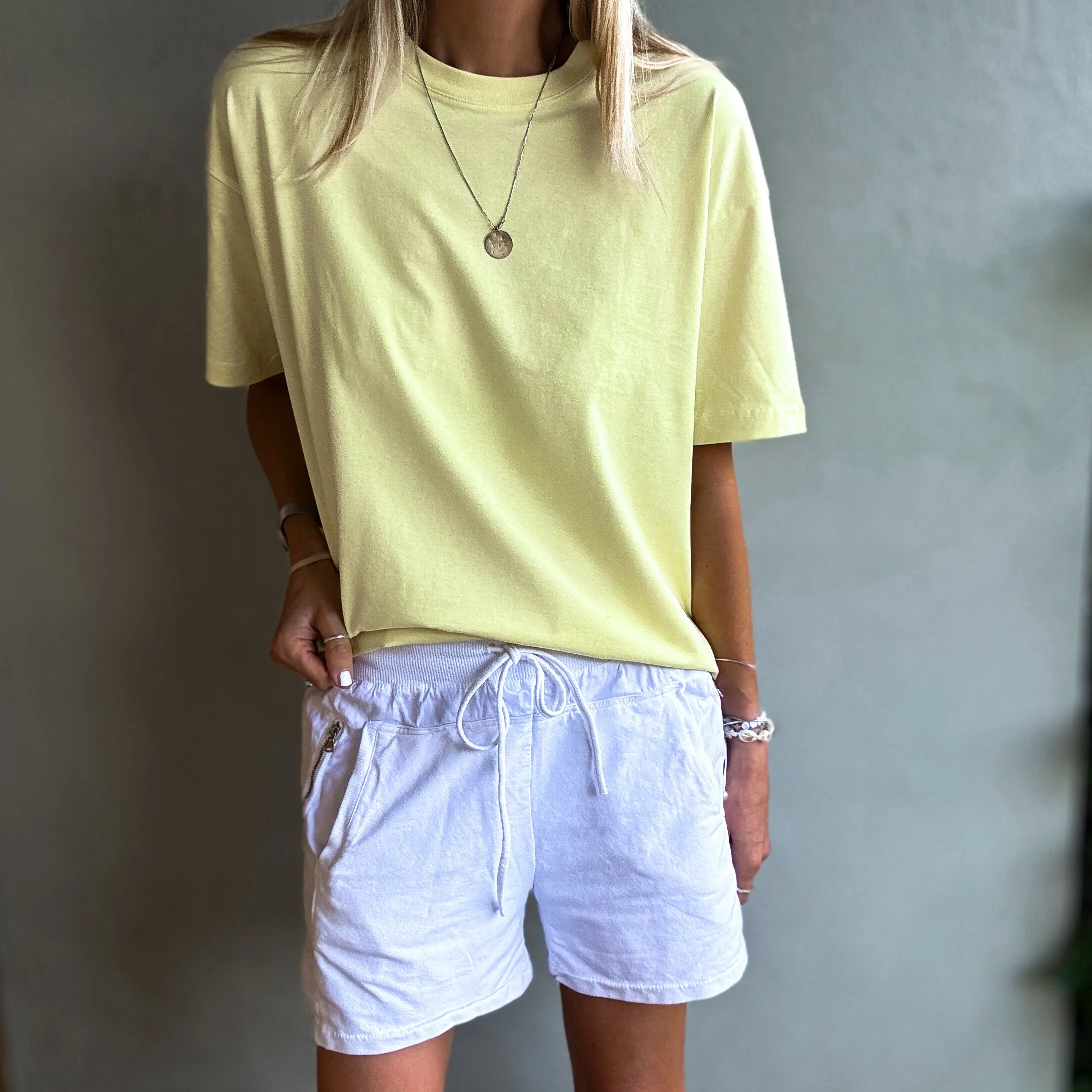 Sicilian lemon yellow tee *NEW*