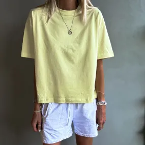 Sicilian lemon yellow tee *NEW*