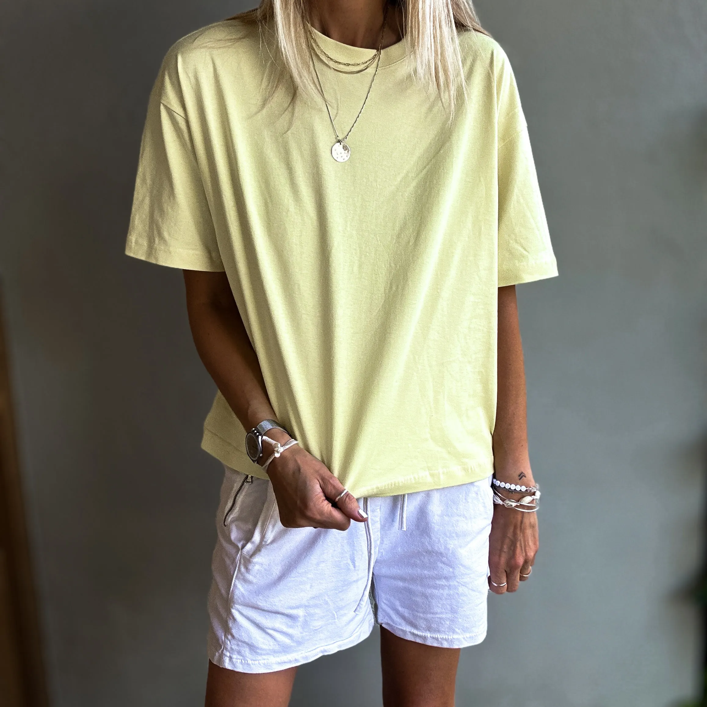 Sicilian lemon yellow tee *NEW*