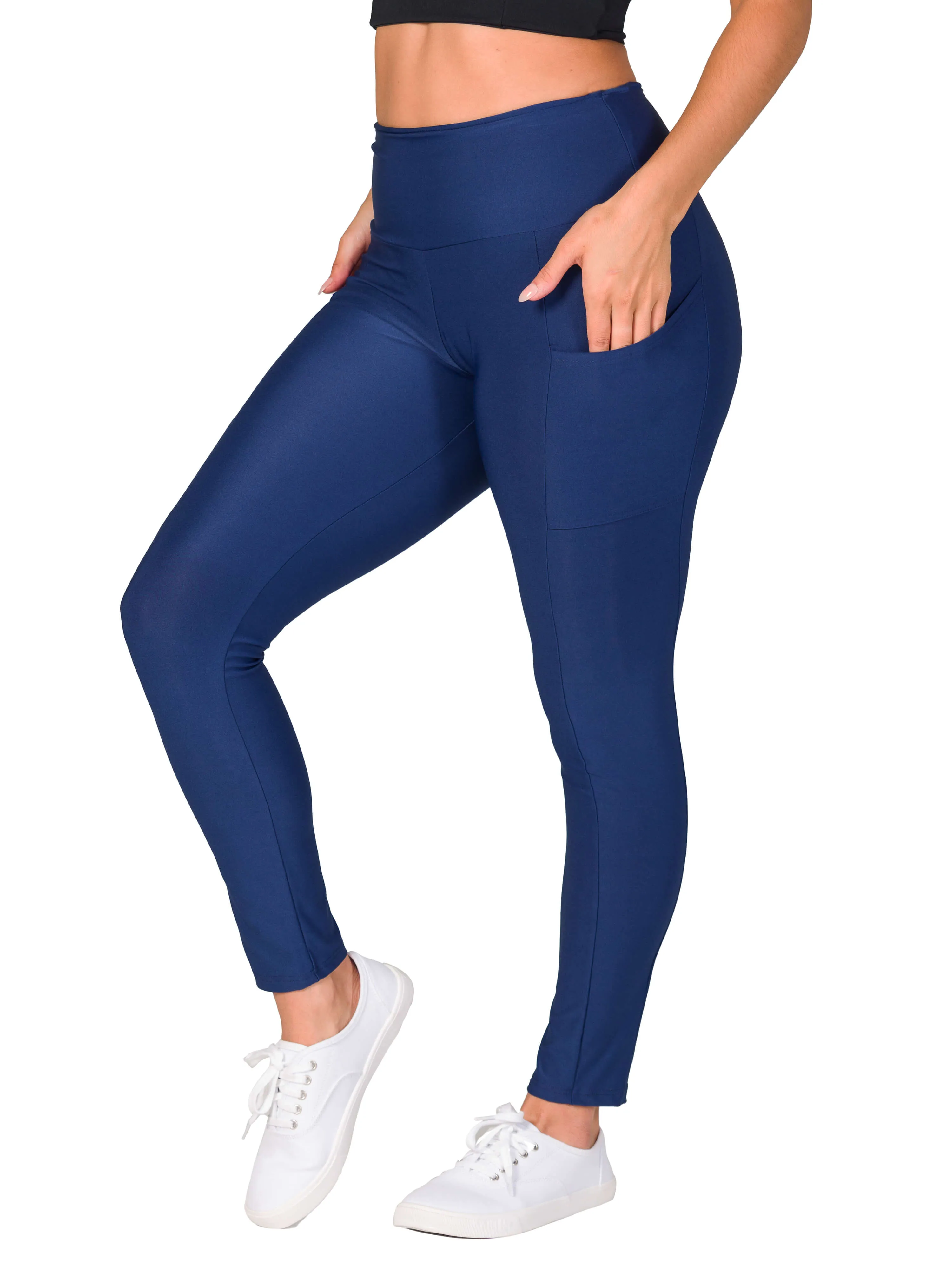 Side Pocket Ankle Length Yoga Pant Leggings