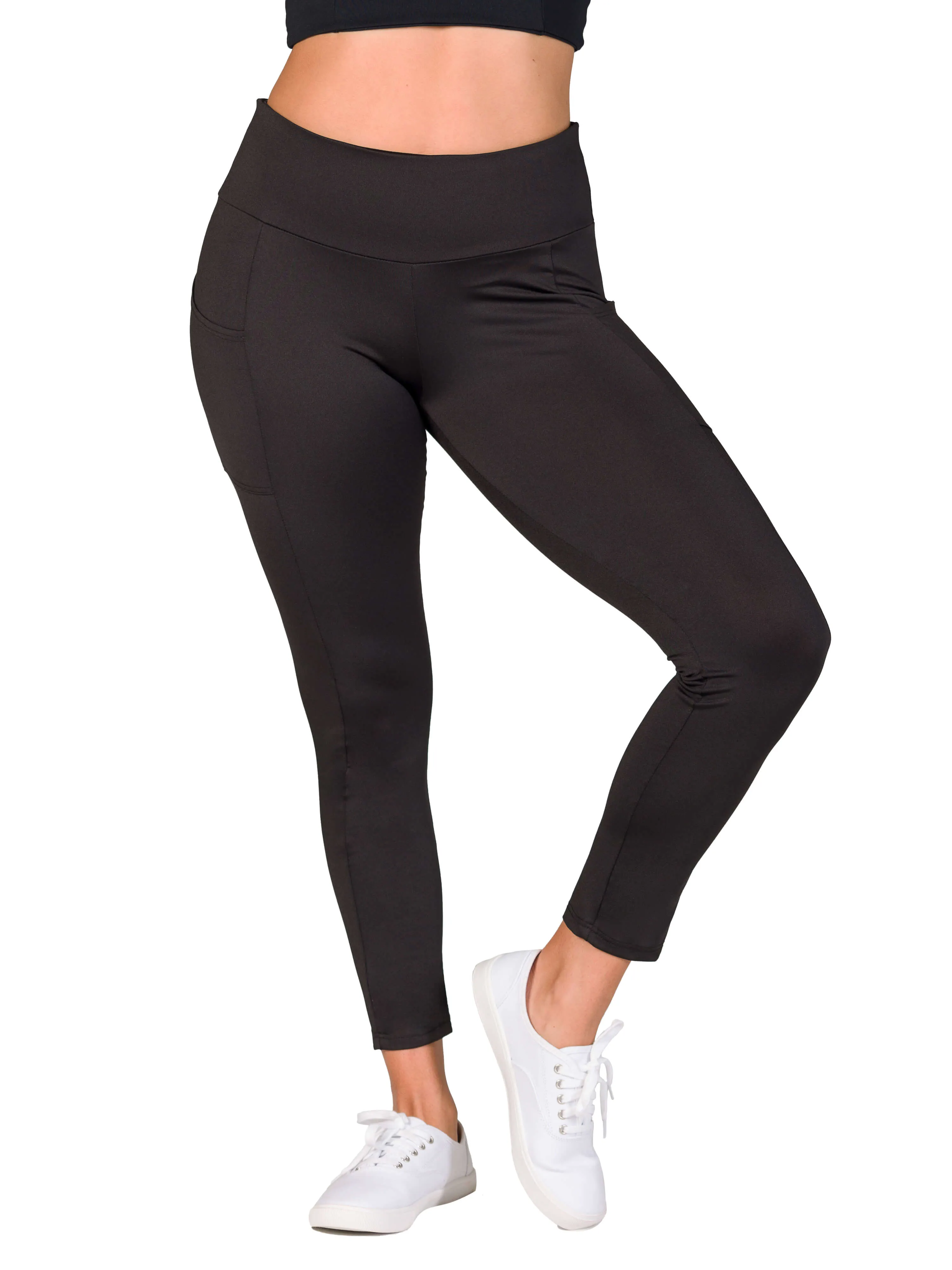 Side Pocket Ankle Length Yoga Pant Leggings