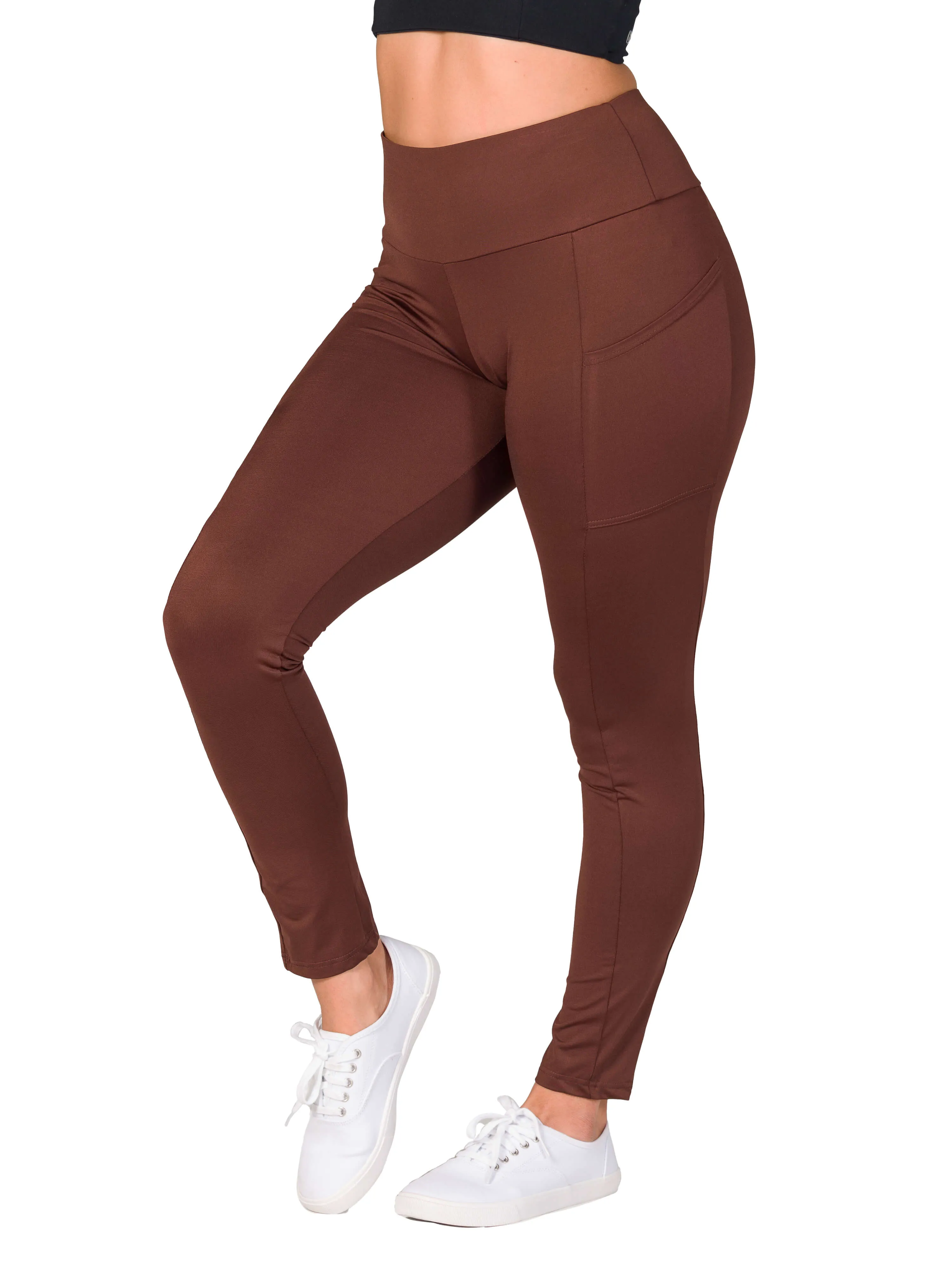 Side Pocket Ankle Length Yoga Pant Leggings