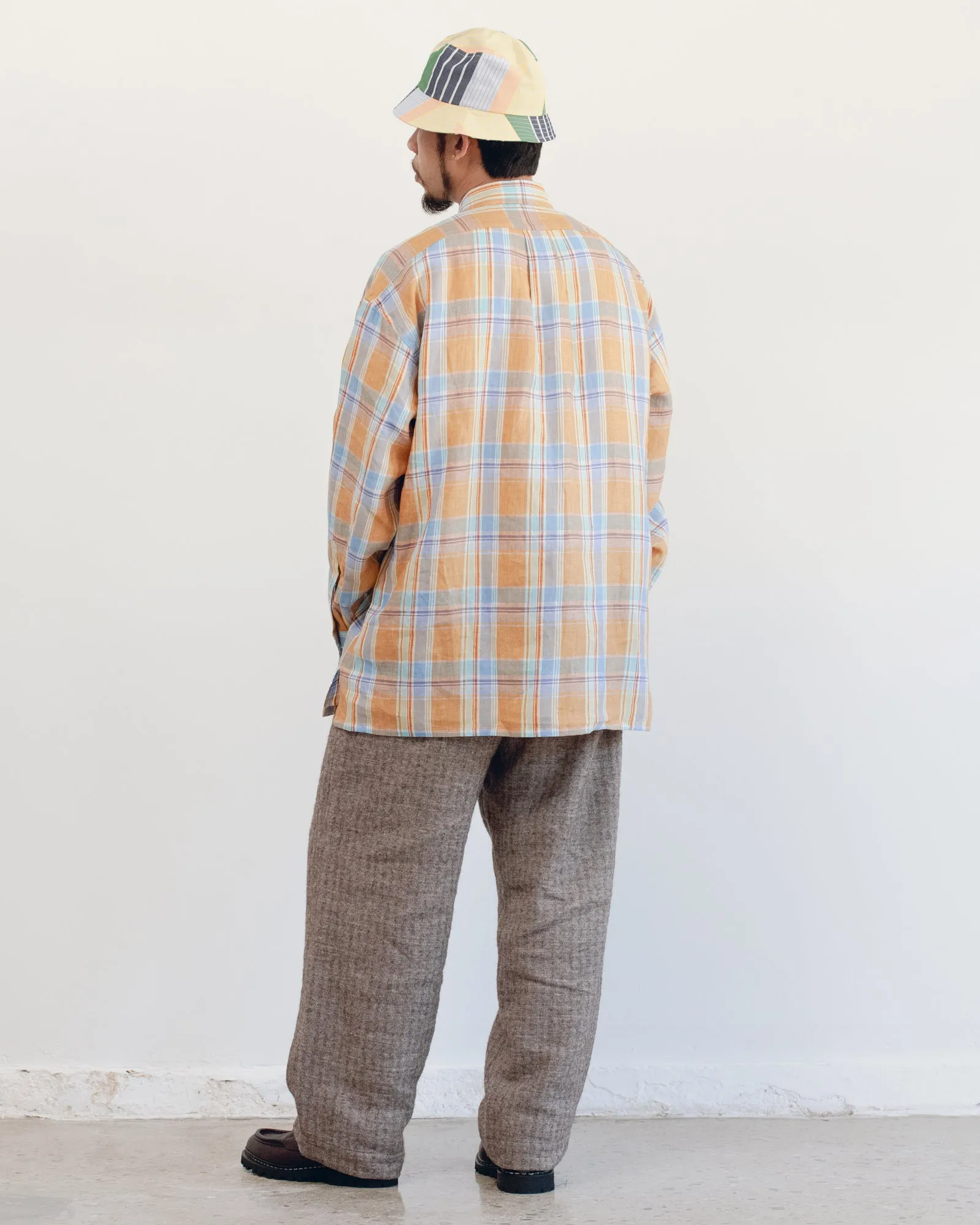 Signature Shirt - Madres Linen - Orange