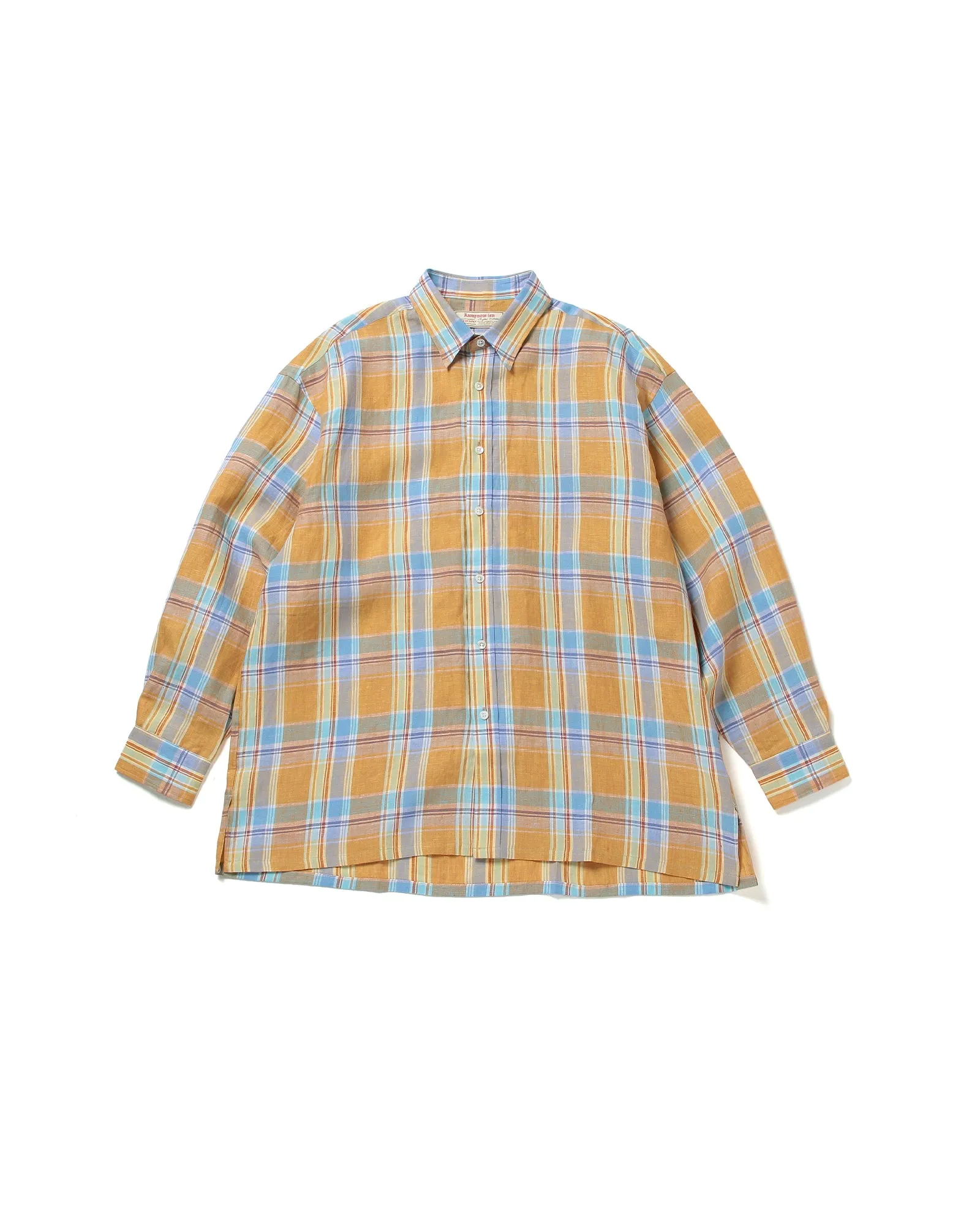 Signature Shirt - Madres Linen - Orange