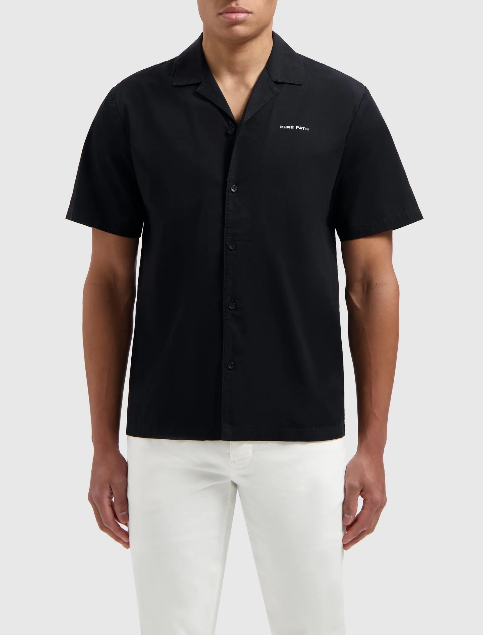 Signature Short Sleeve Shirt | Black