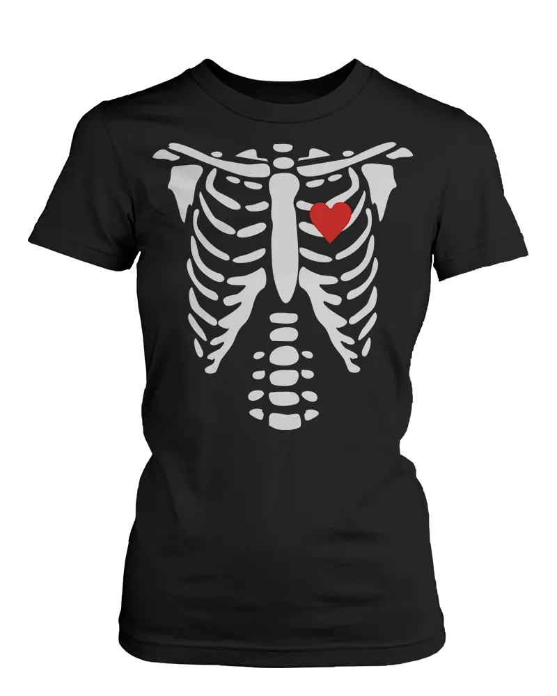 Skeleton Matching Couple Shirts (Set)