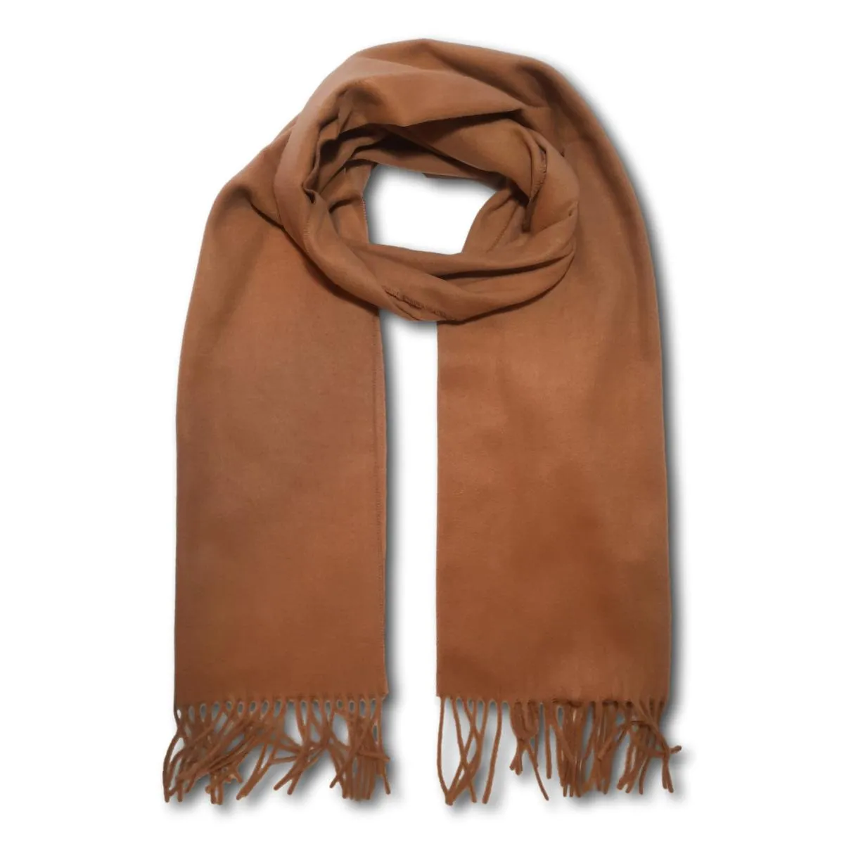 Solid Fringe Scarf