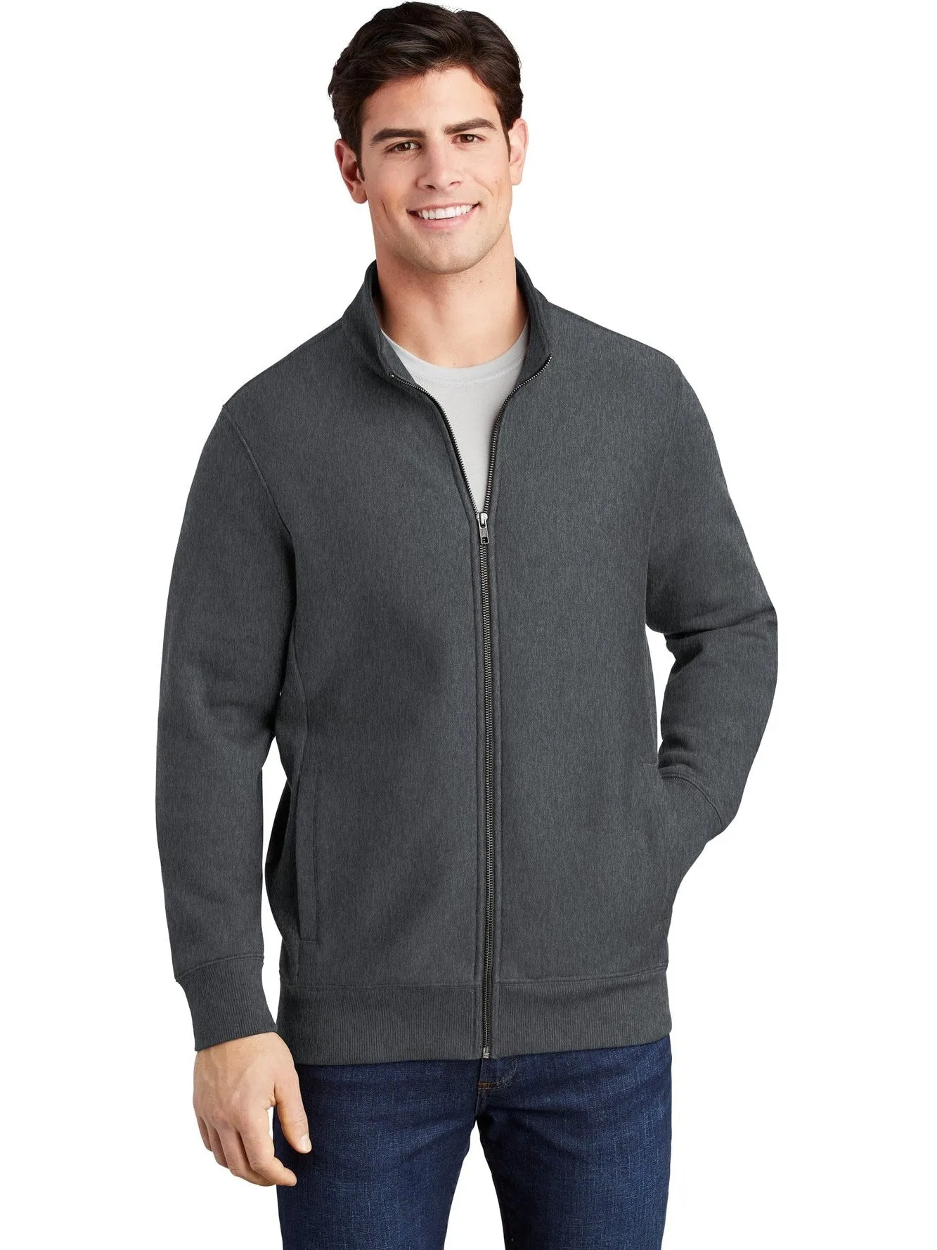 Sport-Tek Super Heavyweight Full-Zip Sweatshirt