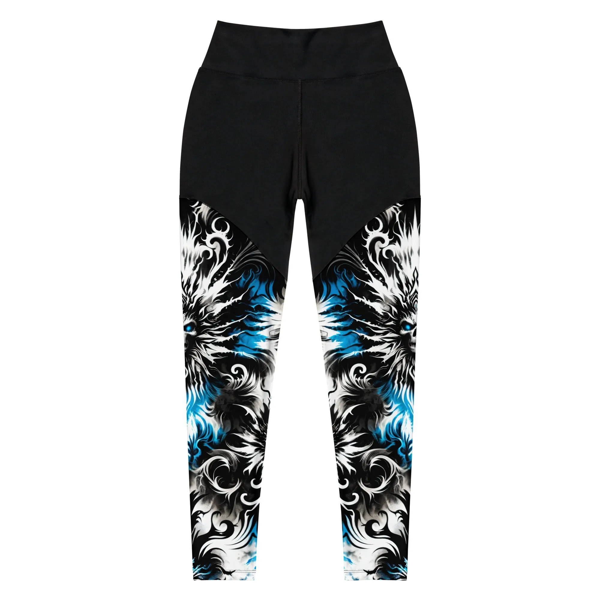 Sports Leggings Ghostly Glimmer