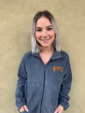 SWT Grey Fleece Full Zip Jacket