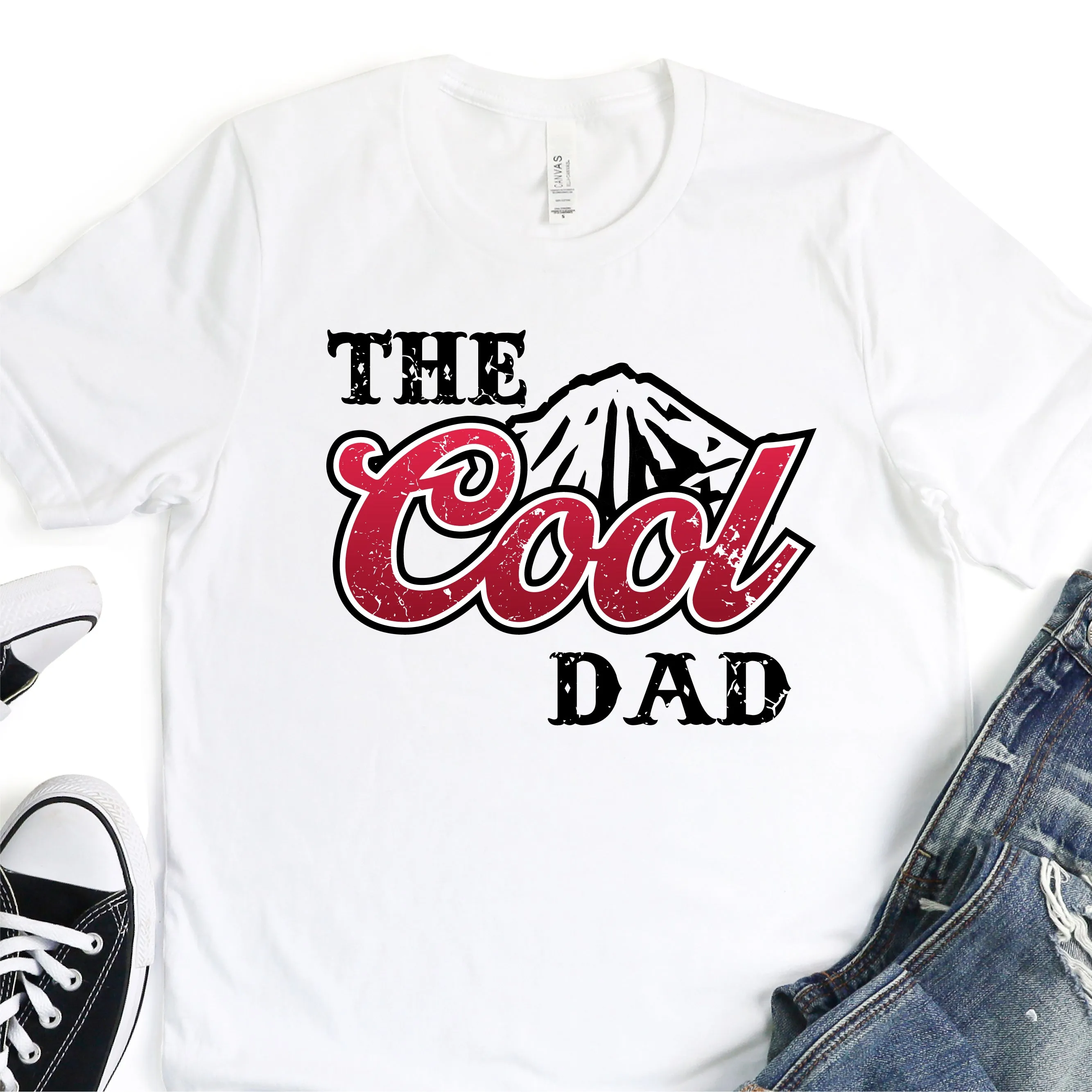 The Cool Dad - Funny Beer - Father's Day Graphic T-Shirt -  T-shirt T-Shirt For Dad