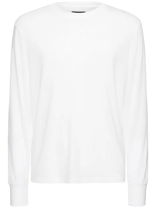 Tom Ford   Lyocell &amp; cotton crewneck t-shirt 