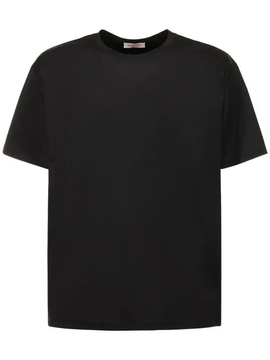 Valentino   Cotton jersey t-shirt 