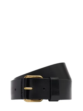 Weekend Max Mara   4.5cm Kansas leather belt 