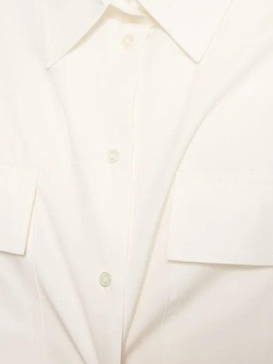 Weekend Max Mara   Carter cotton poplin shirt 