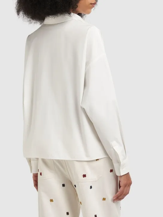 Weekend Max Mara   Carter cotton poplin shirt 