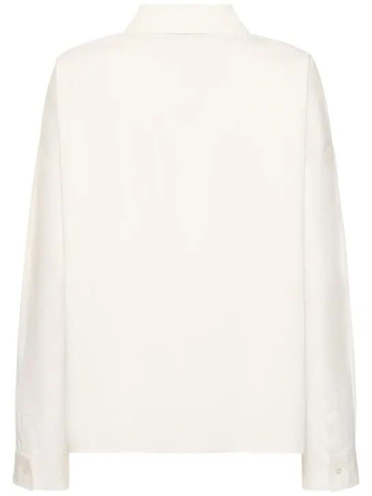 Weekend Max Mara   Carter cotton poplin shirt 