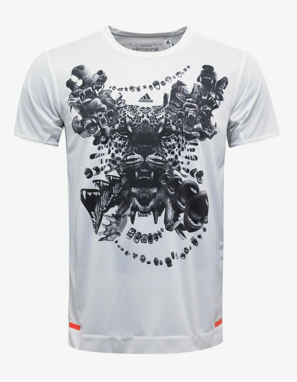 White Climachill Graphic Print T-Shirt