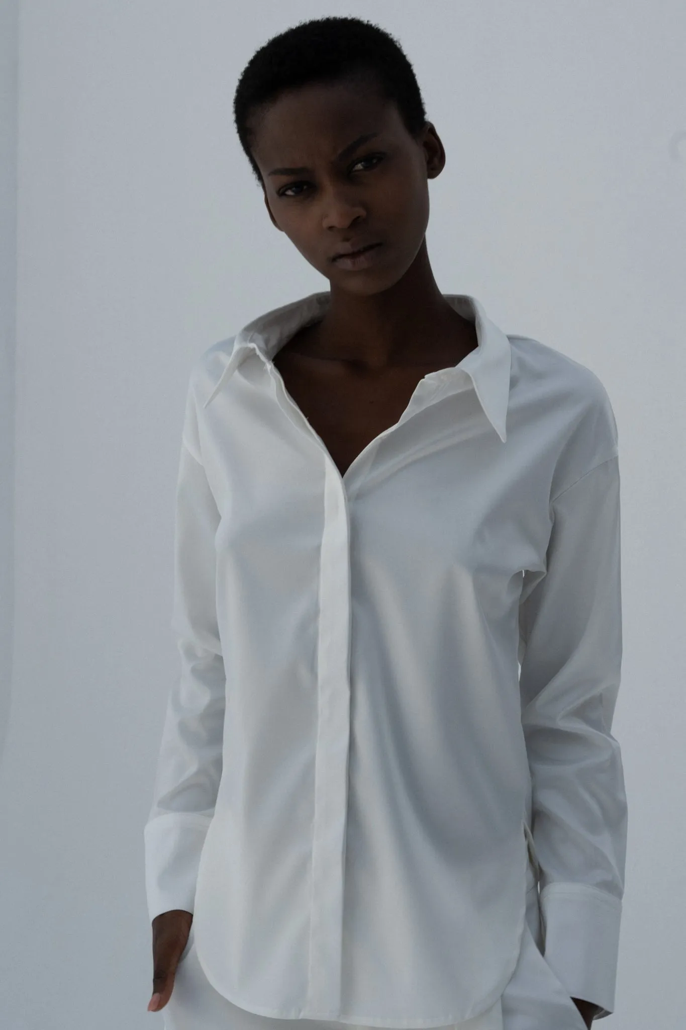 White Shirt (Satin)