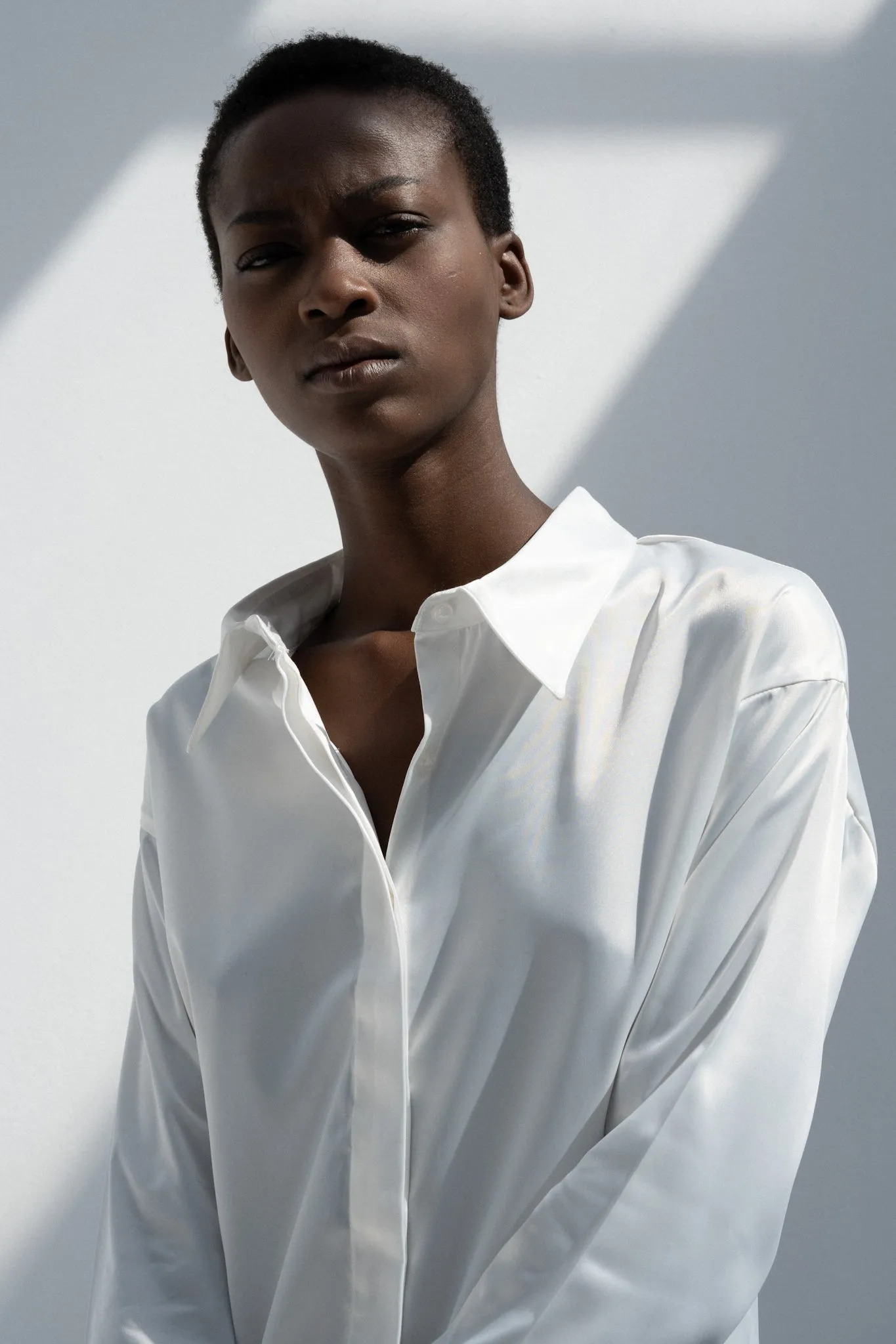 White Shirt (Satin)