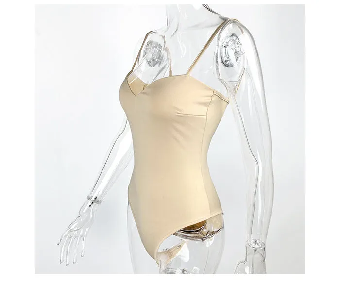 Wirefree Classic Bodysuit with Built in Bra