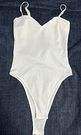 Wirefree Classic Bodysuit with Built in Bra