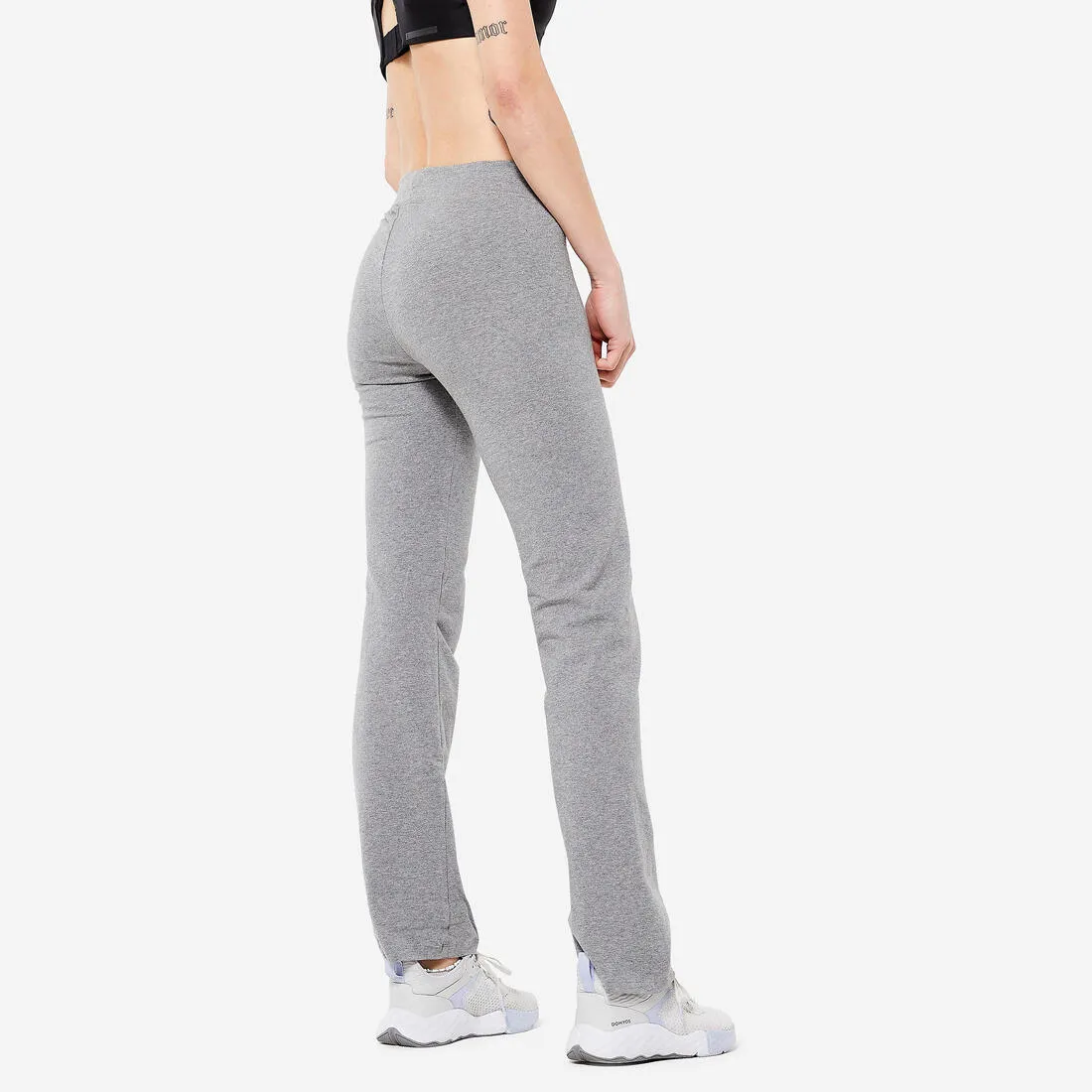 Women's Straight-Cut Fitness Leggings Fit  500