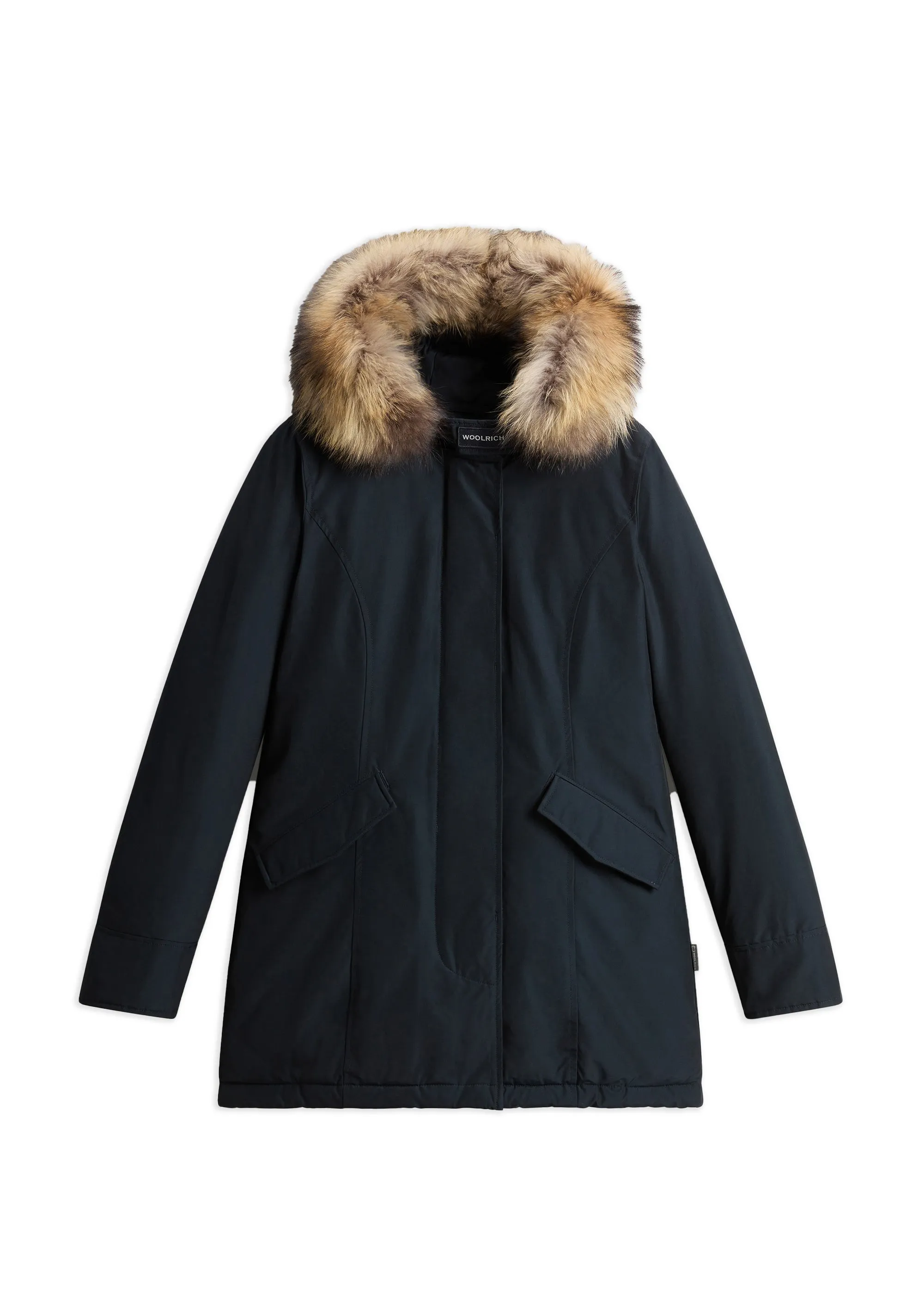 Woolrich Arctic Parka In Ramar Cloth Blu